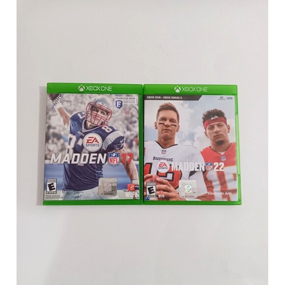 XBox One Madden 17 & Madden 22 (2 game set) - Picture 1 of 9